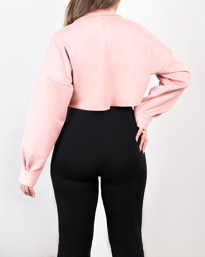 REF: CHQ840 Chaqueta Corta, Paño Licrado, Talla Unica.