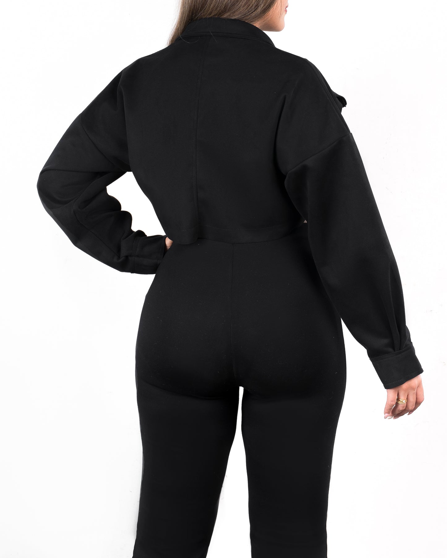 REF: CHQ840 Chaqueta Corta, Paño Licrado, Talla Unica.