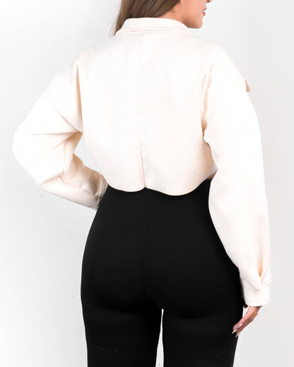 REF: CHQ840 Chaqueta Corta, Paño Licrado, Talla Unica.