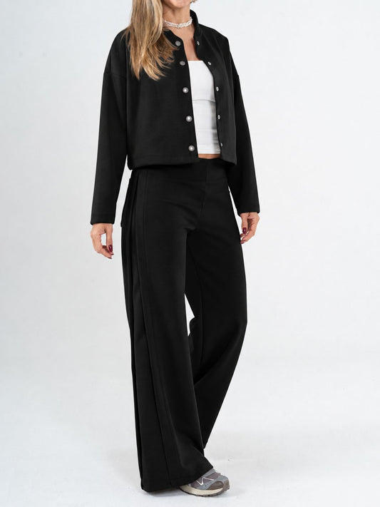 Ref: DCN1054 Pantalon liviano palazzo