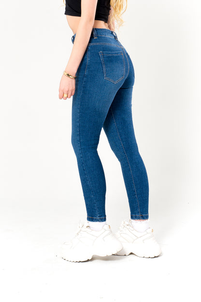 Ref: DCN793 Jean Californiano stretch, tiro alto