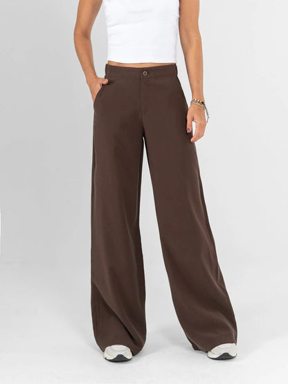 Ref: DCN1017 Pantalón Palazzo, tejido plano