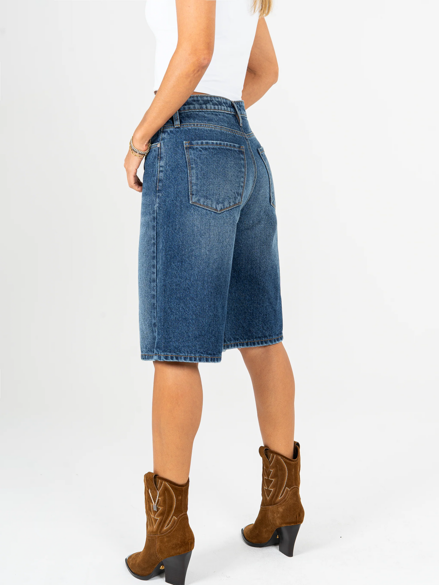 Ref: DCN964 Bermuda rígid, tiro alto