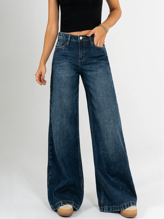 REF: DCN956 Y DCN951 Jean Mom Flare Palazzo
