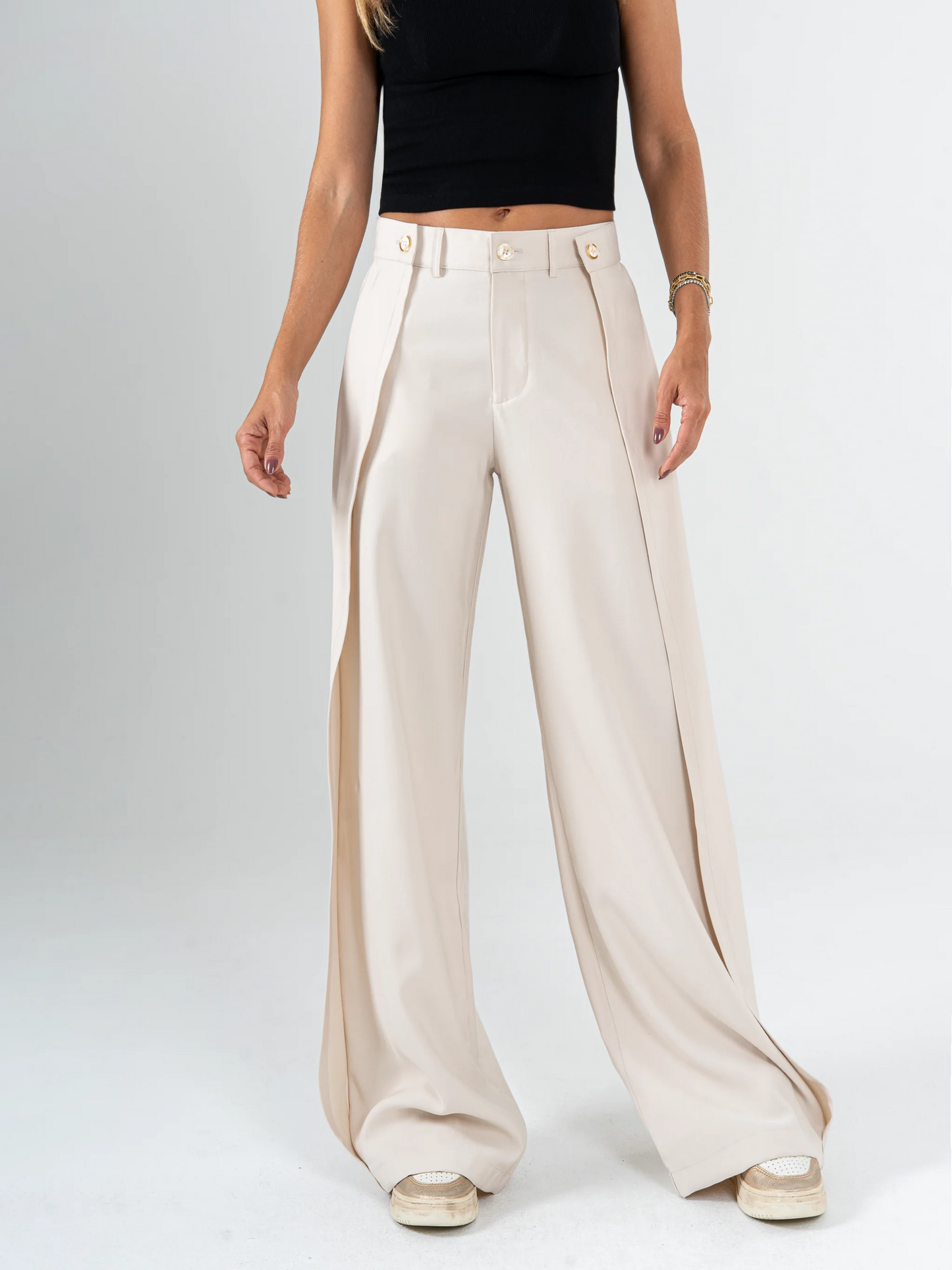 Ref: DCN955 Pantalón Palazzo, tejido plano