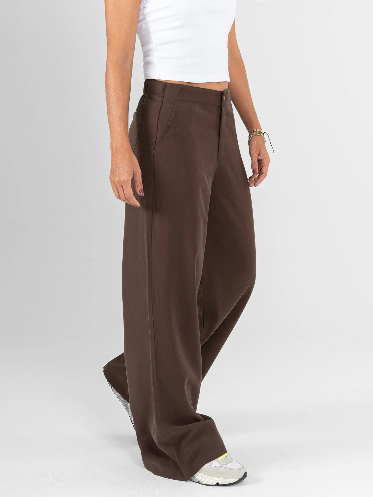 Ref: DCN1017 Pantalón Palazzo, tejido plano